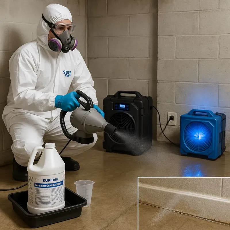 Sanitization and Odor Removal process in Kewaunee, WI