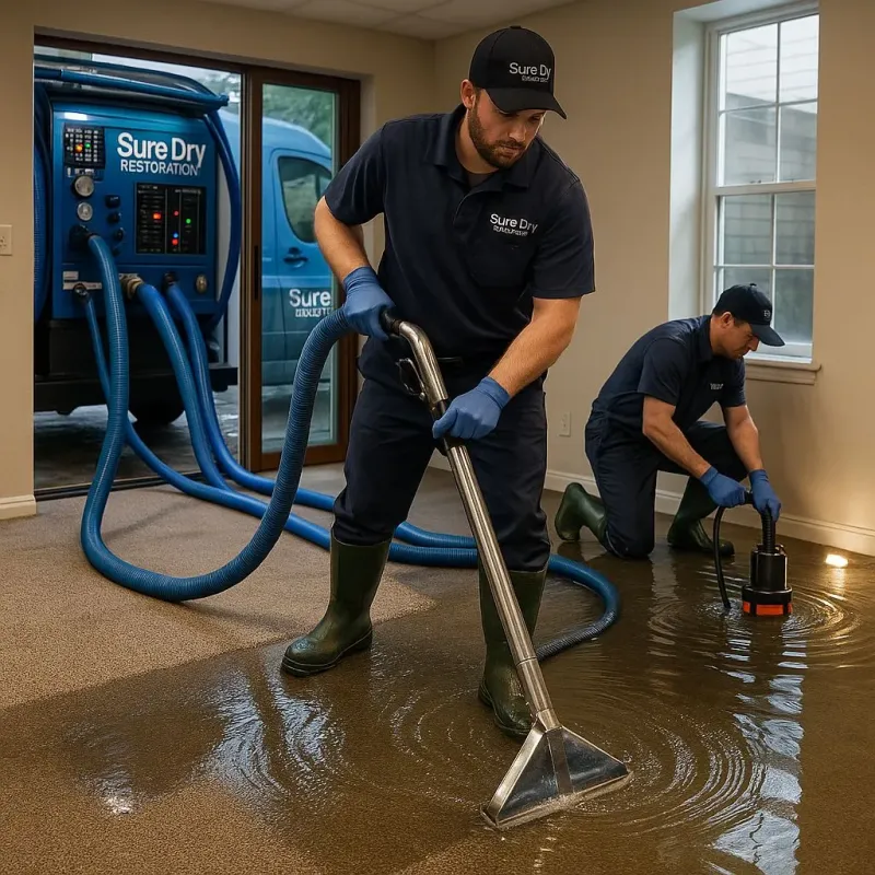Water Extraction and Removal process in Kewaunee, WI